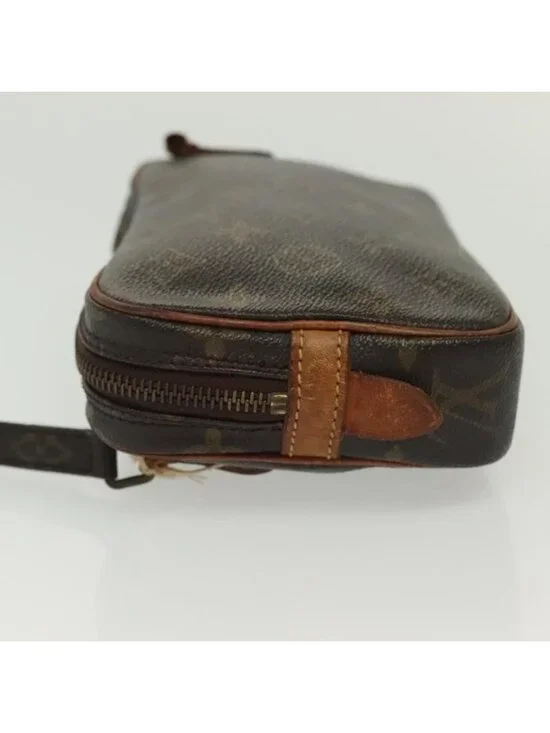 Authentic LOUIS VUITTON Monogram Marly Bandouliere Shoulder Bag M51828 LV - Picture 11 of 16